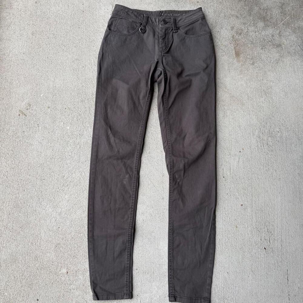 Burberry brit westbourne skinny ankle grey pants 26"